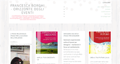 Desktop Screenshot of francescaborghi.it